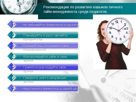Составление расписания и приоритеты: организовать свое время