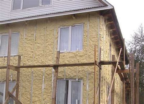 Теплоизоляция дома из профилированного бруса
