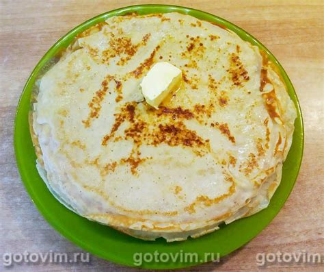 Техника жарки блинов на овсяном молоке