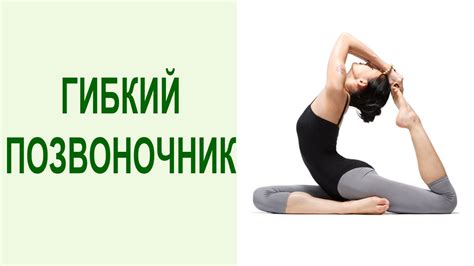 Упражнения для развития гибкости и силы
