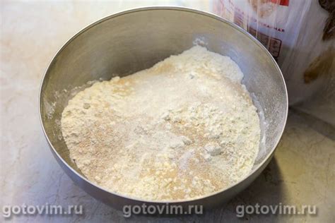 Шаг 2. Подготовка ингредиентов для выпечки в рукаве