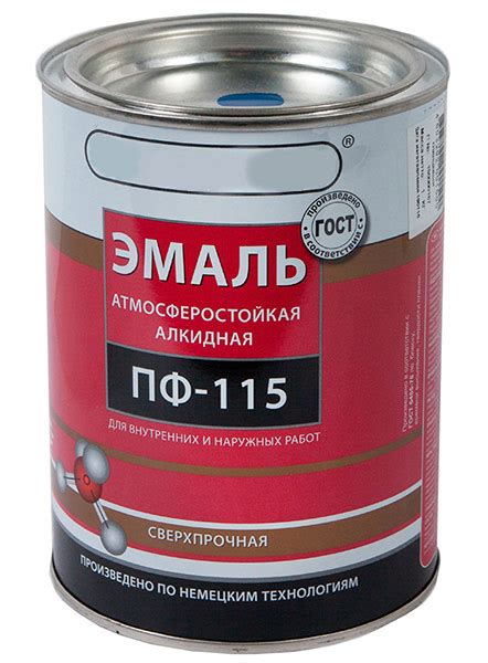  Как избежать неприятного запаха алкидной эмали ПФ 115 
